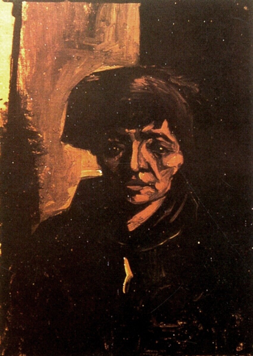  Ван Гог Нюэнен Портрет крестьянки  850x1198
